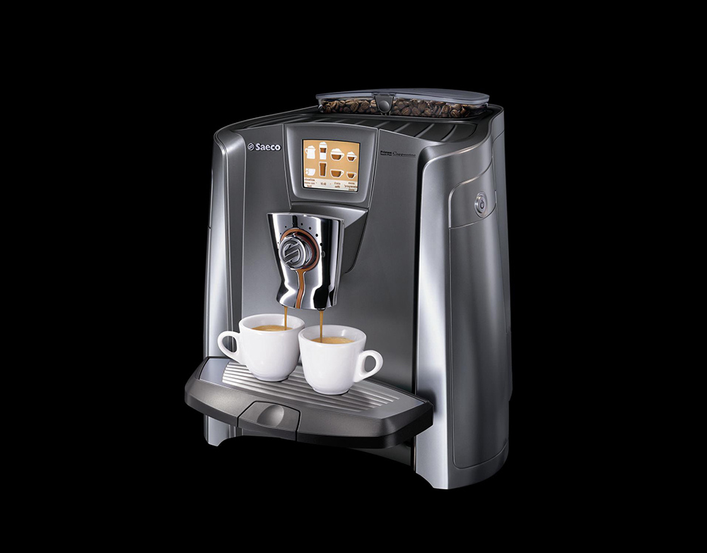 a world premiere of their new coffee machine